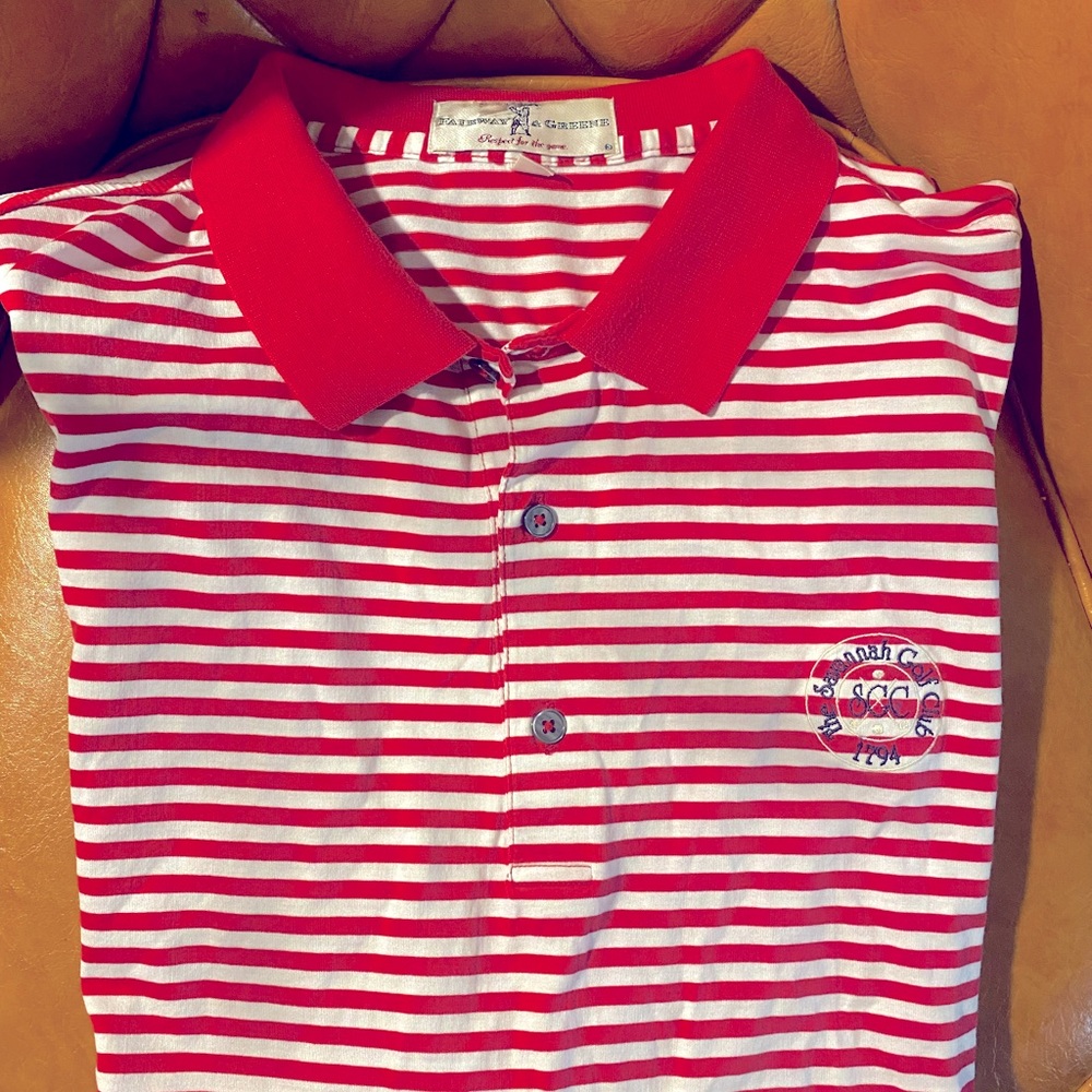 Vintage Fairway & Green Savannah Golf Club Polo